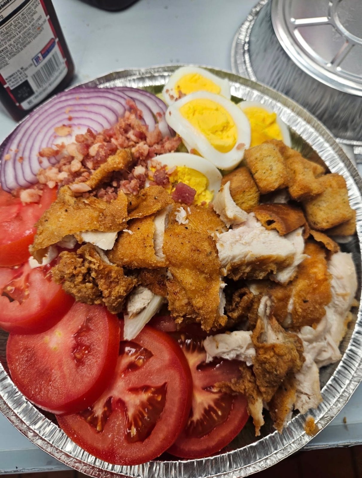 Crispy Chicken Cobb Salad